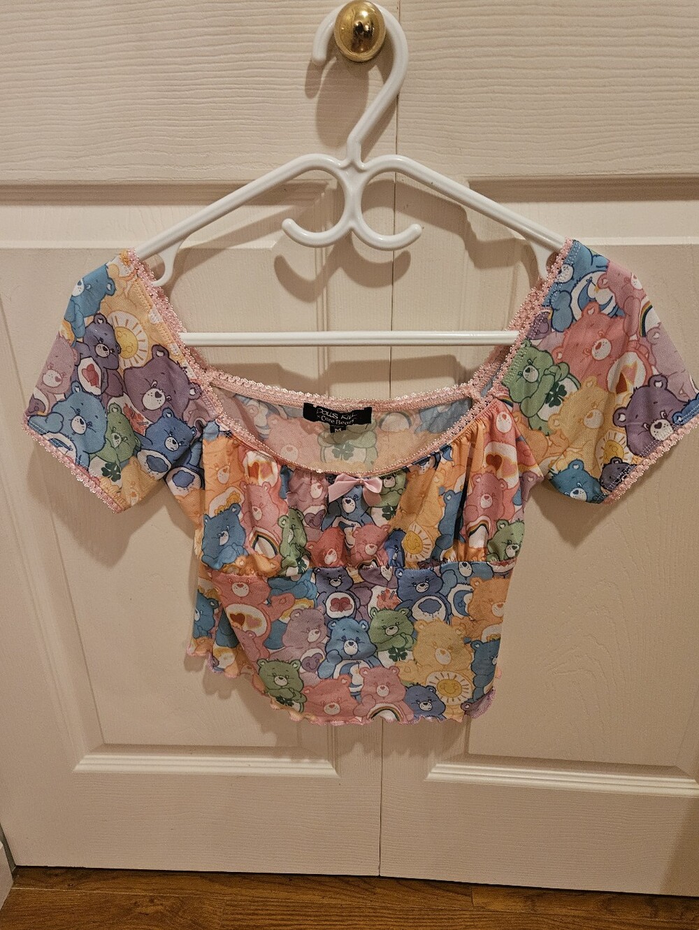 Dolls Kill x Care Bears Rainbow Ride Mesh Top (2020)